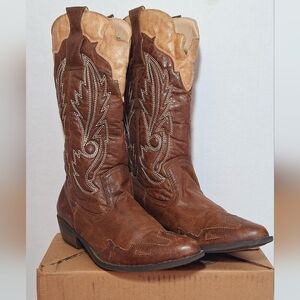 Coconuts by Matisse Cimmaron Cowboy Western Boots Women's 8.5 M Faux Leather